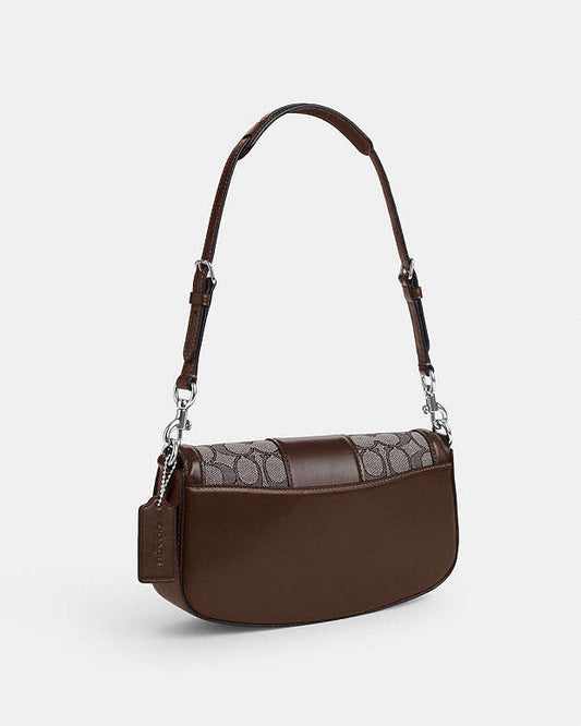 Coach Andrea Shoulder Bag In Signature Jacquard