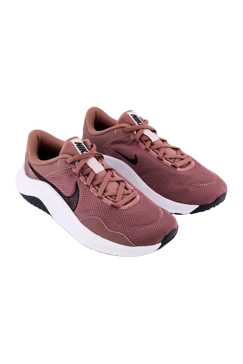 Nike Women Legend Essential 3 NN Lace Up Running Shoes, Mauve