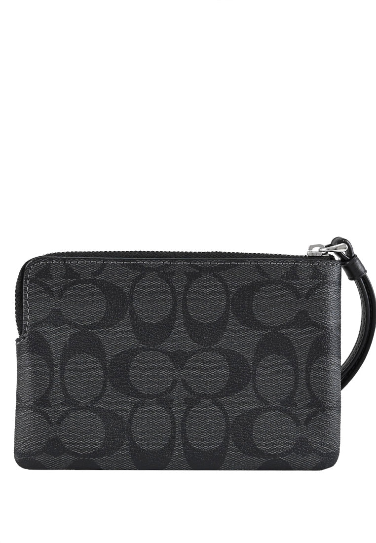 Coach Colorblock Coated Canvas Signature Small Wristlet