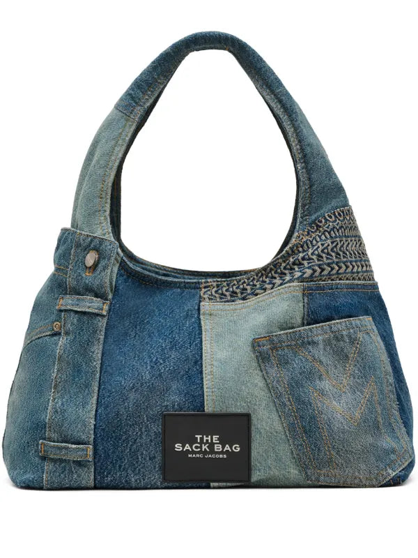 Marc Jacobs The Deconstructed Denim Sack bag.
