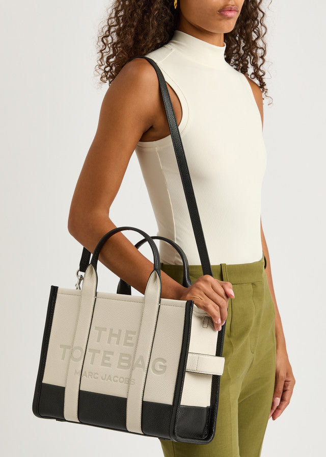 The Tote medium panelled leather tote Marc Jacobs