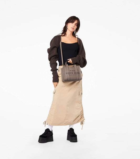 The leather small tote bag Marc Jacobs