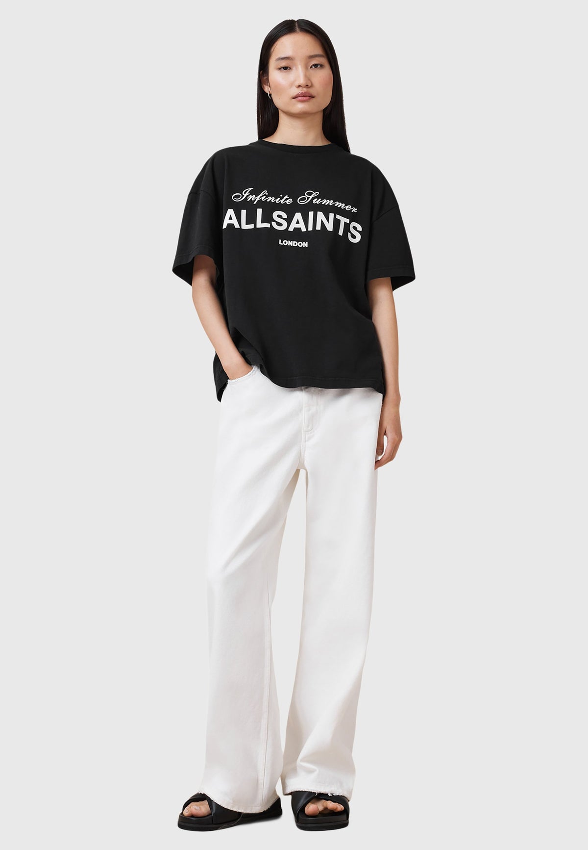 AllSaints Avri Tee Print T-Shirt
