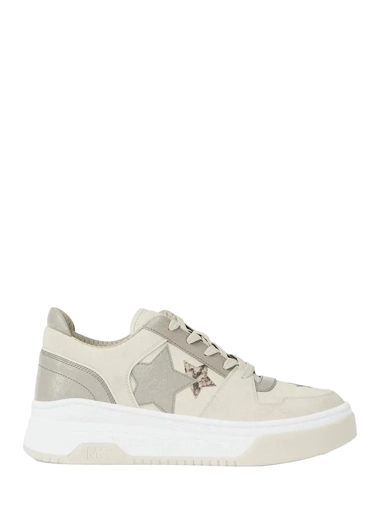 Michael Kors Outlet Women’s Lexi Embellished Mixed Media Sneaker size 39