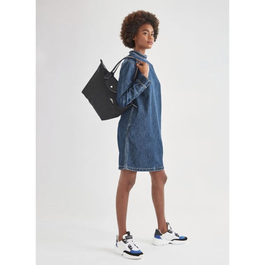 Longchamp Le Pliage Club L Shoulder Bag in black