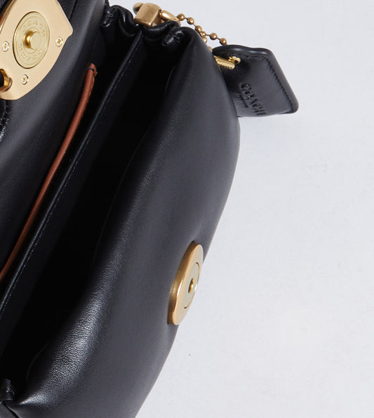 COACH TABBY 26 Textured Logo Detail Shoulder Bag