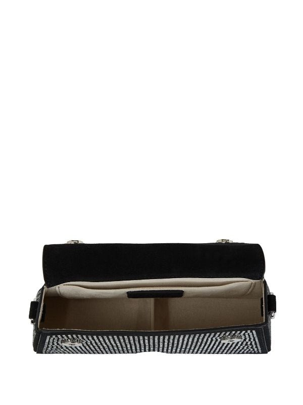 Karl Lagerfeld IKON/K crystal-embellished crossbody bag