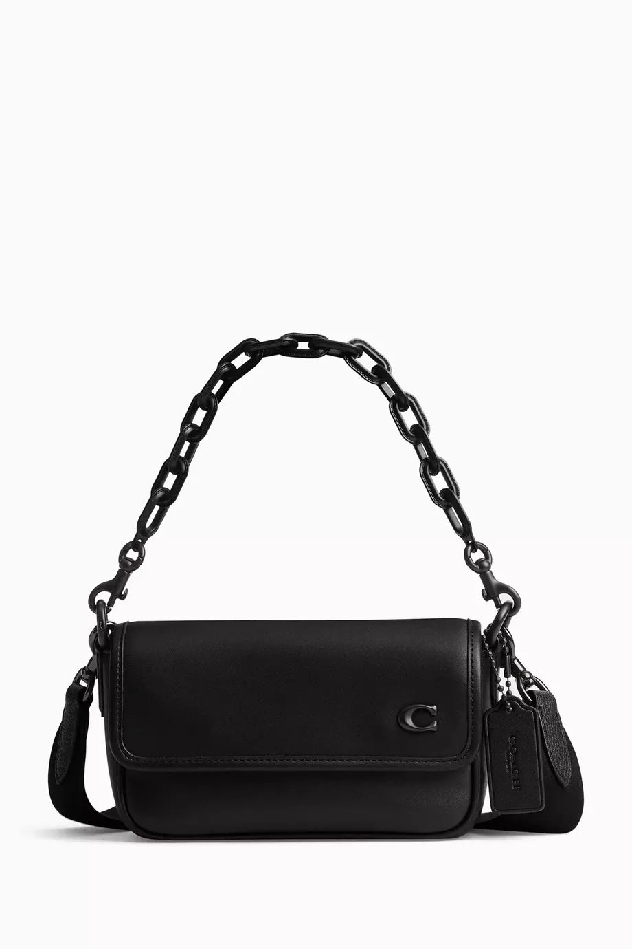 COACH Charter Flap Crossbody 18 Bag in Black