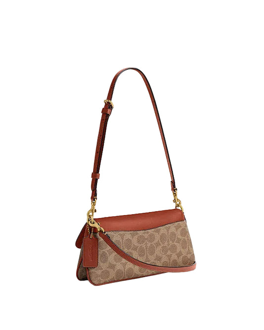 Coach Jet Shoulder Bag in Signature Canvas