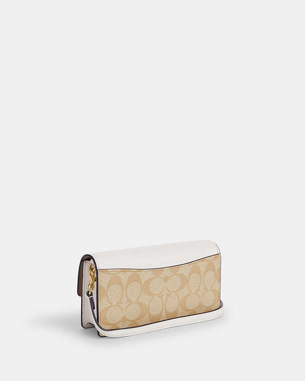 Eliza Small Flap Crossbody In Signature Canvas Coach