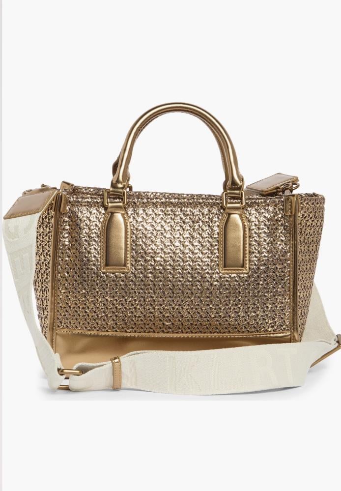 Kurt Geiger Chiswick Small Shopper Bag in copper