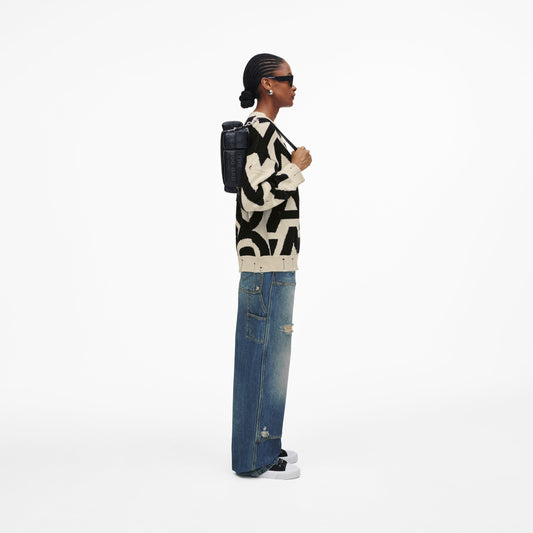 Marc Jacobs The Cargo leather shoulder bag in black