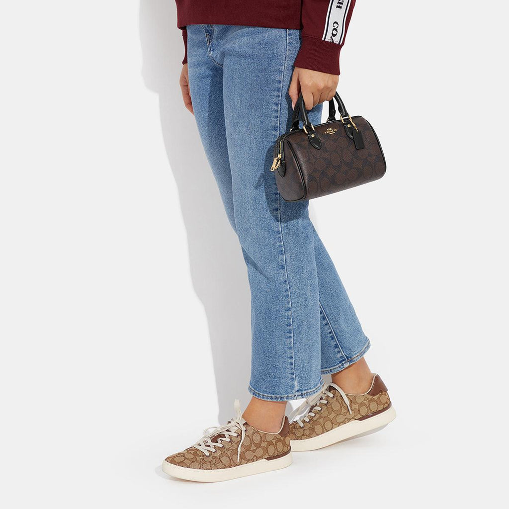 Coach Mini Rowan Crossbody In Signature Canvas