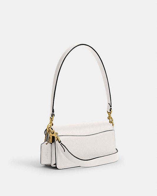 Coach Tabby Shoulder Bag 20 in white