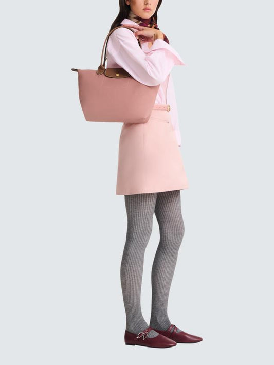 Longchamp le pliage medium tote bag - pink tea