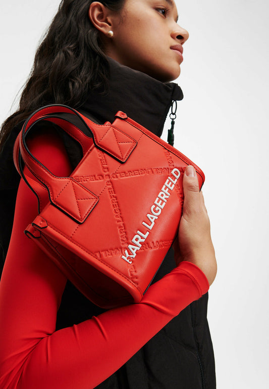 KARL LAGERFELD SKUARE EMBOSSED