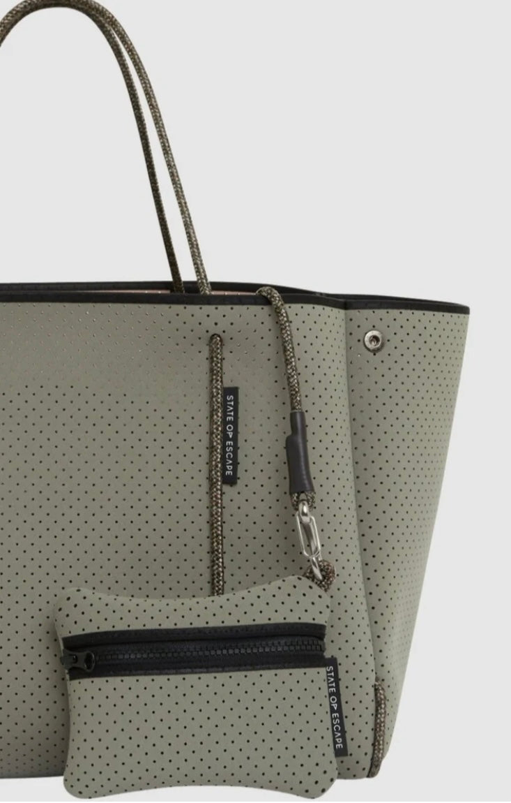 State of escape large tote bag