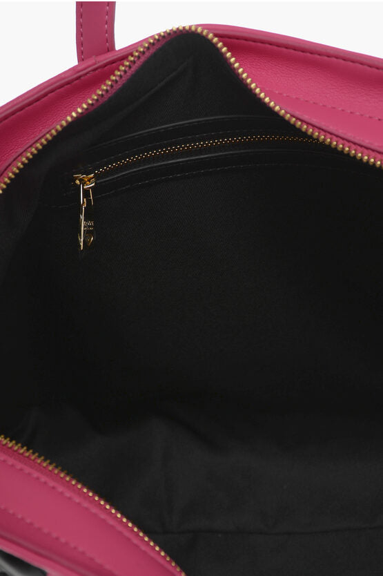 LOVE MOSCHINO QUILTED TWO-TONE TOTE BAG