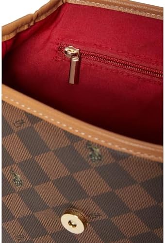 US.POLO ASSN. Diamond Backpack Brown/Tan One Size