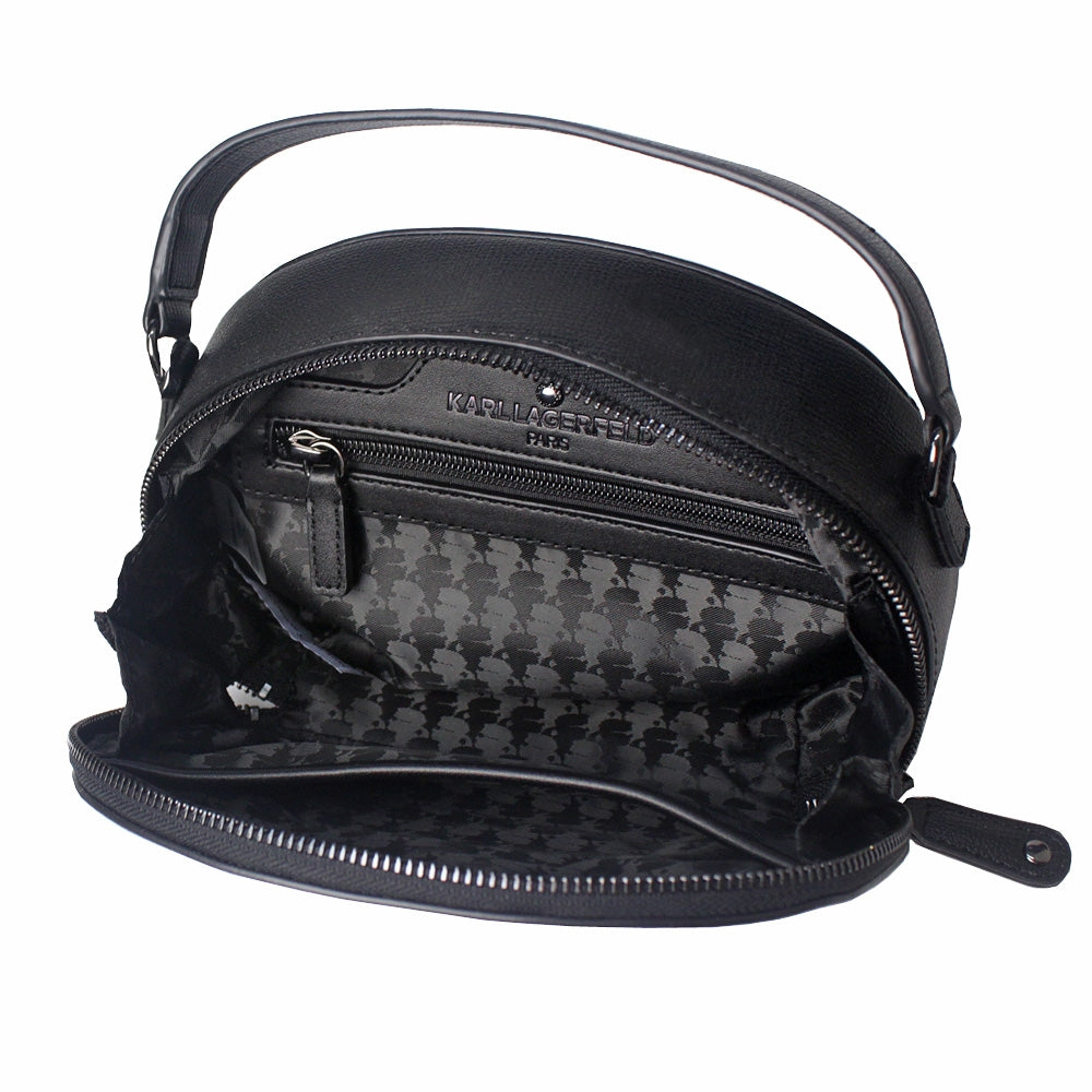 Karl Lagerfeld Paris Textured Top-Handle Crossbody Bag-NWT