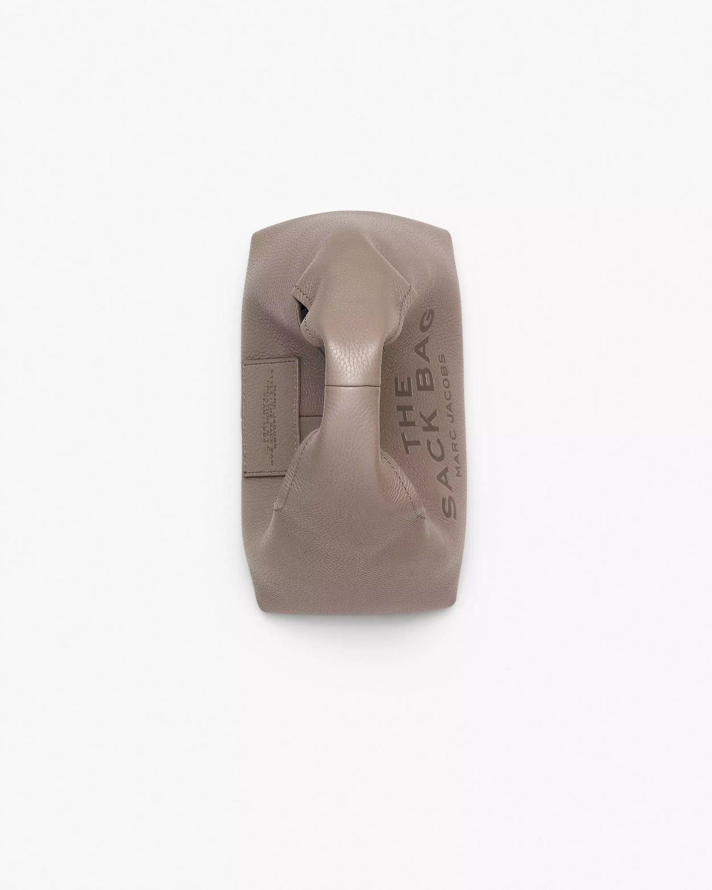 MARC JACOBS THE MINI SACK BAG IN CEMENT