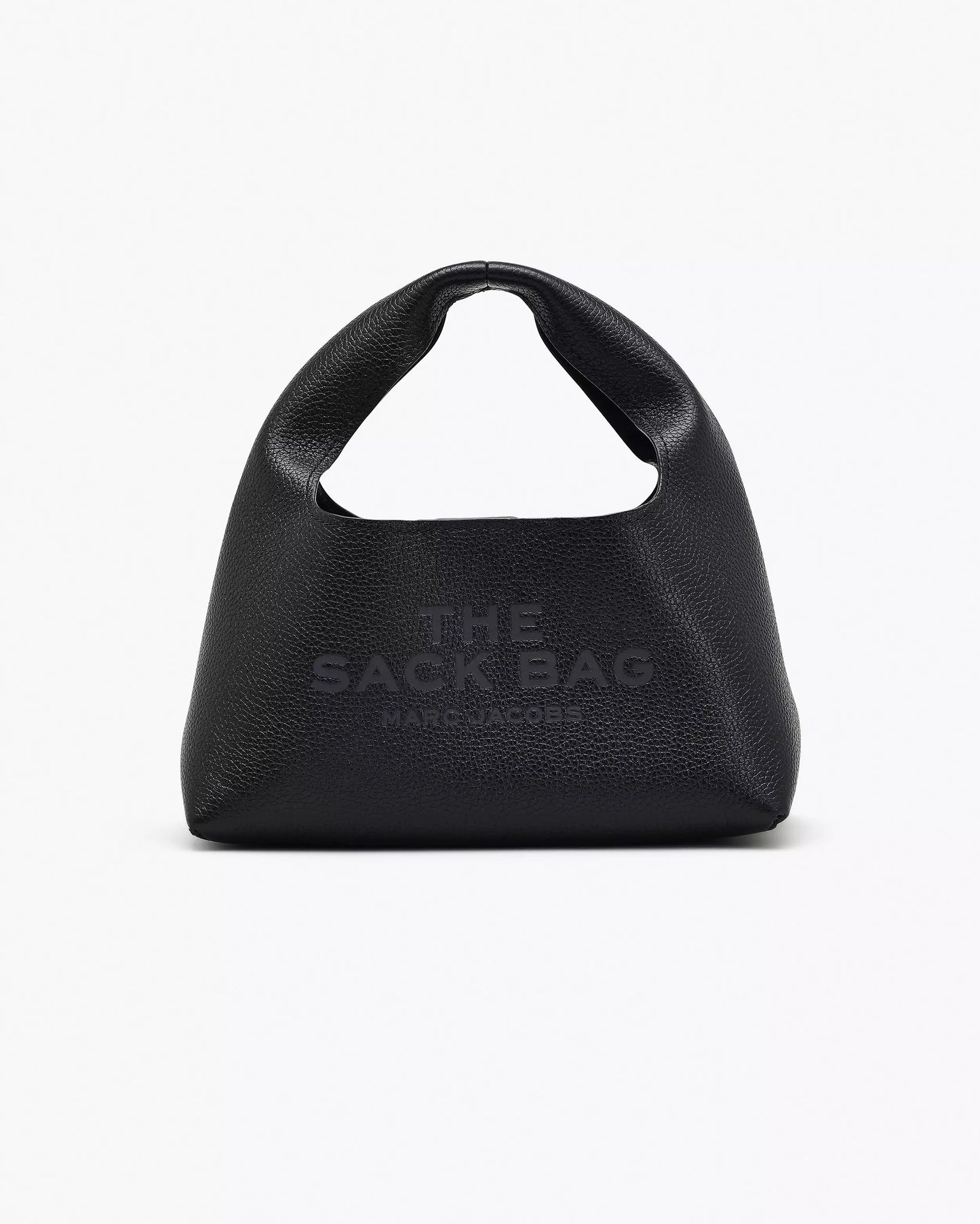 MARC JACOBS THE MINI SACK BAG IN BLACK
