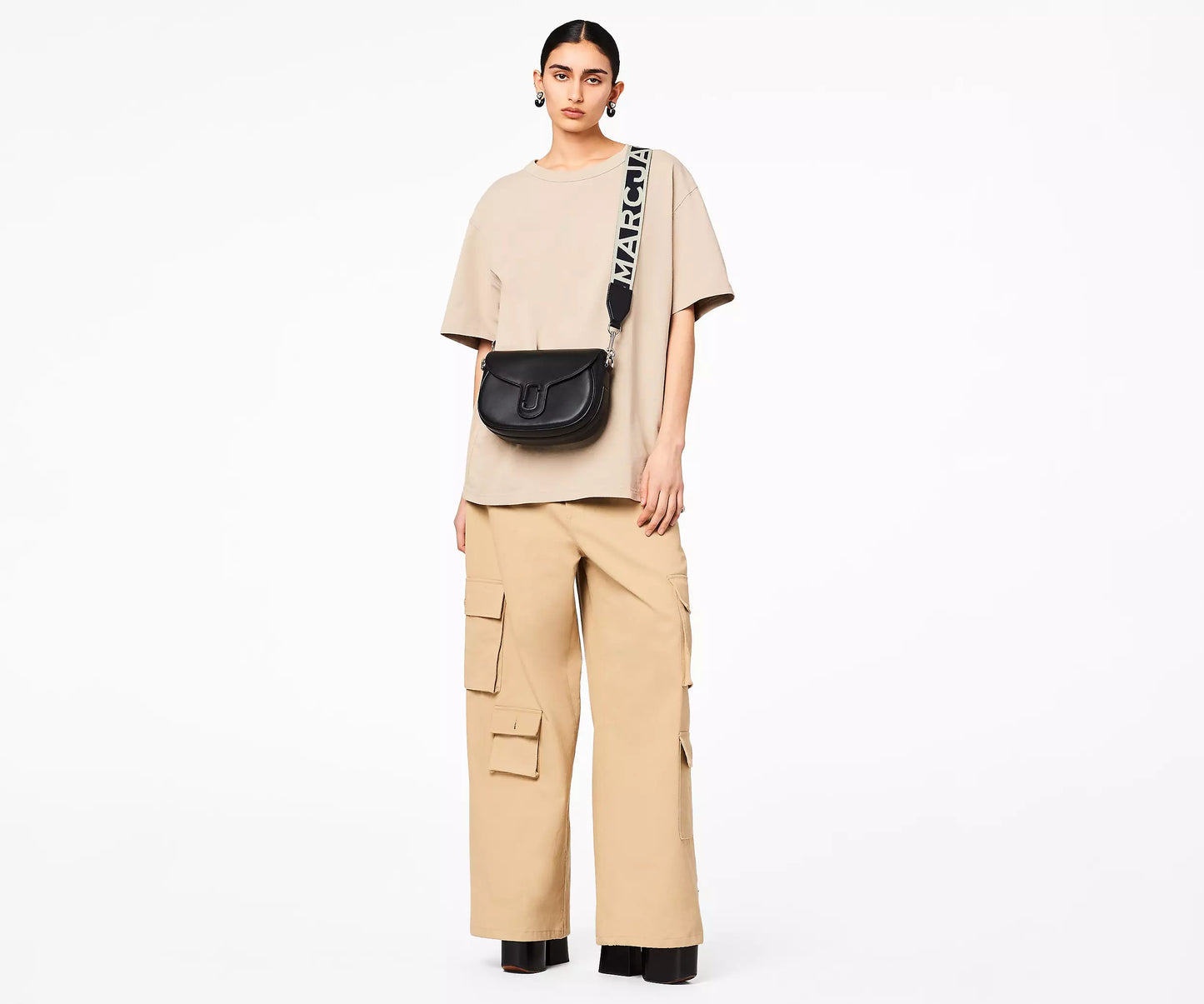 THE COVERED J MARC LARGE SADDLE BAG