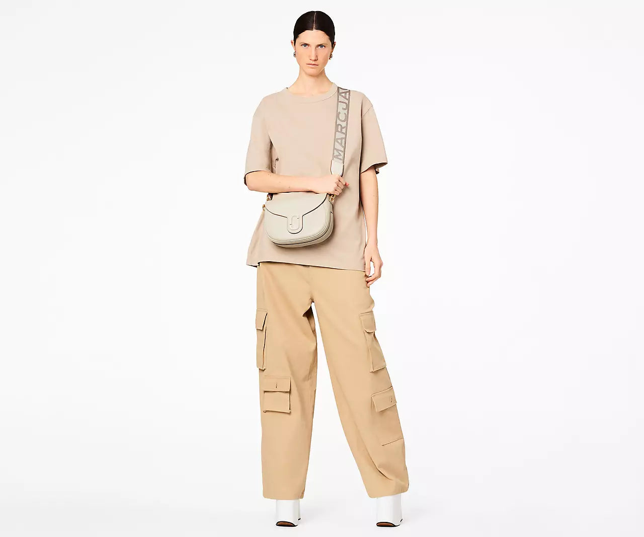 THE COVERED J MARC LARGE SADDLE BAG