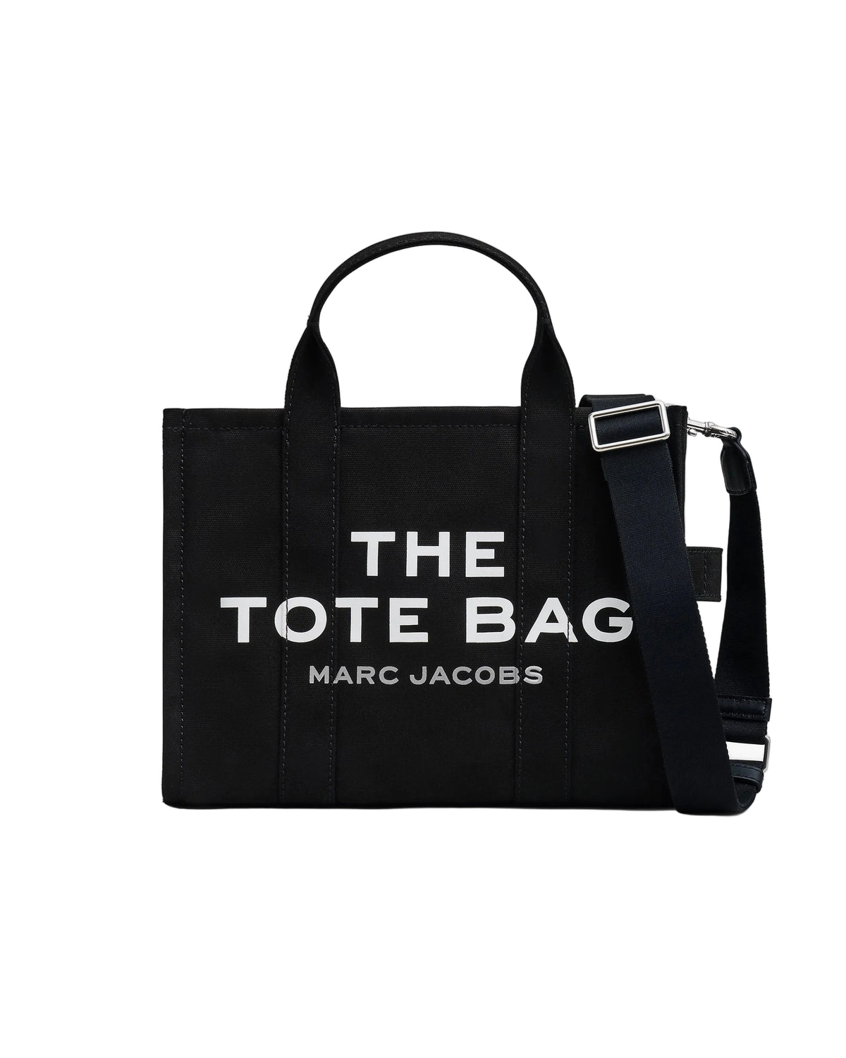 Marc Jacobs THE BLACK CANVAS MEDIUM TOTE BAG