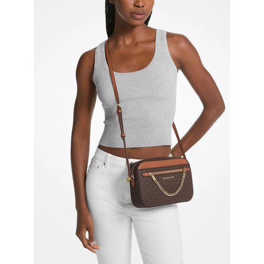 Michael Kors Jet Set Large Logo Crossbody Bag