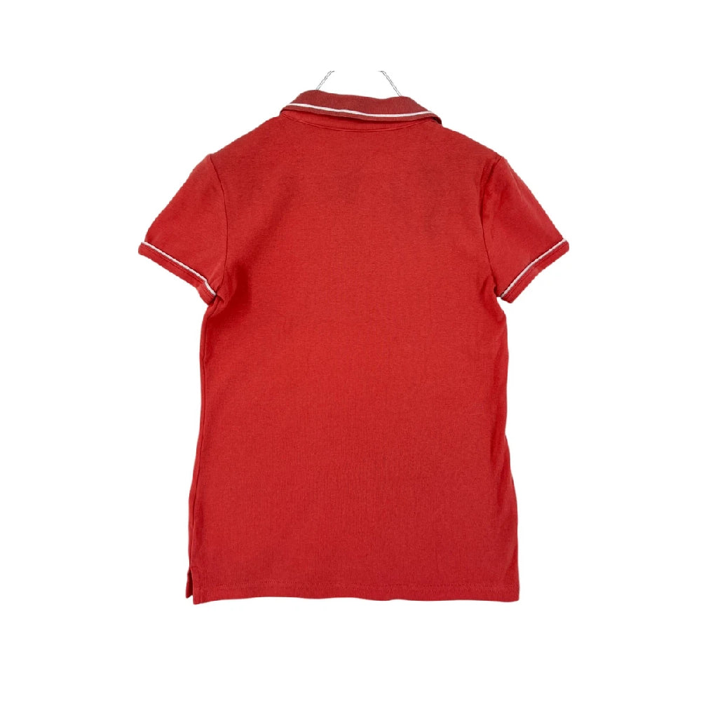 Tommy Hilfiger Red Polo Neck T-Shirt Women