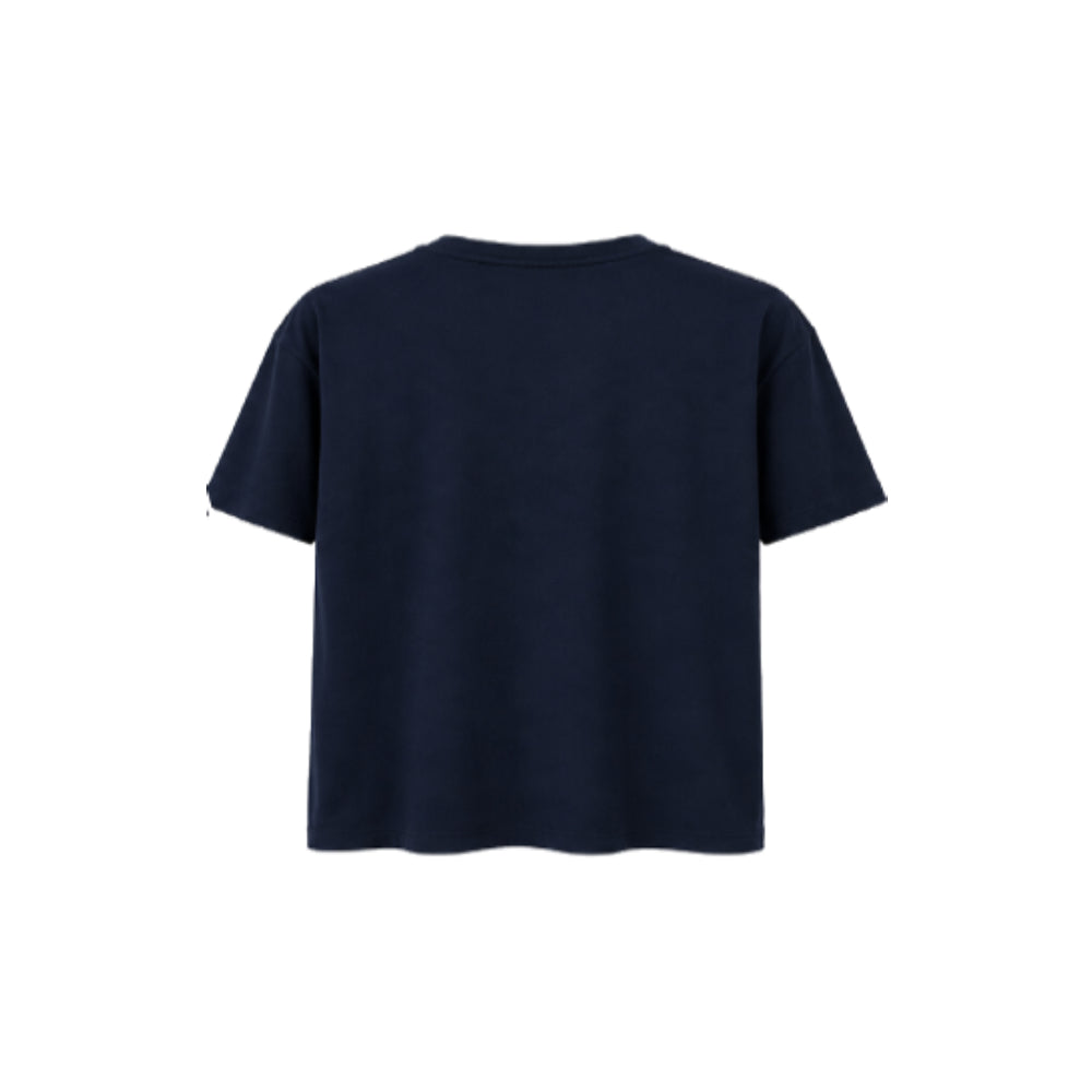 Michael Kors T-Shirt Navy Crop