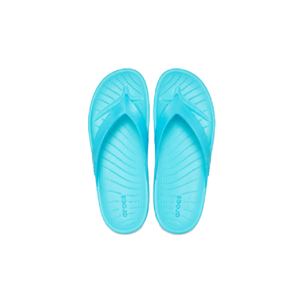 Crocs Flip Flops in Aqua Blue