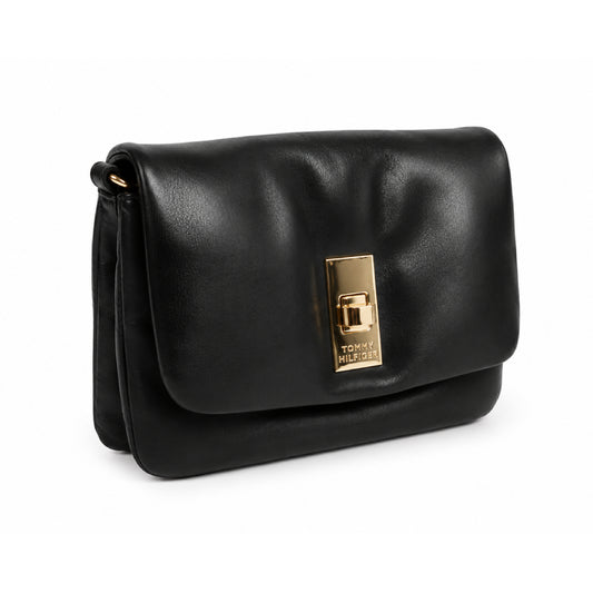 Tommy Cross Bag New Sq Black