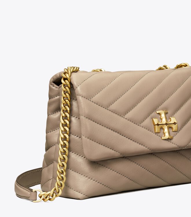 SMALL KIRA CHEVRON CONVERTIBLE SHOULDER BAG