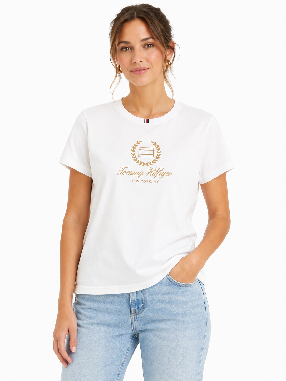 Tommy Hilfiger Signature Logo T-Shirt large
