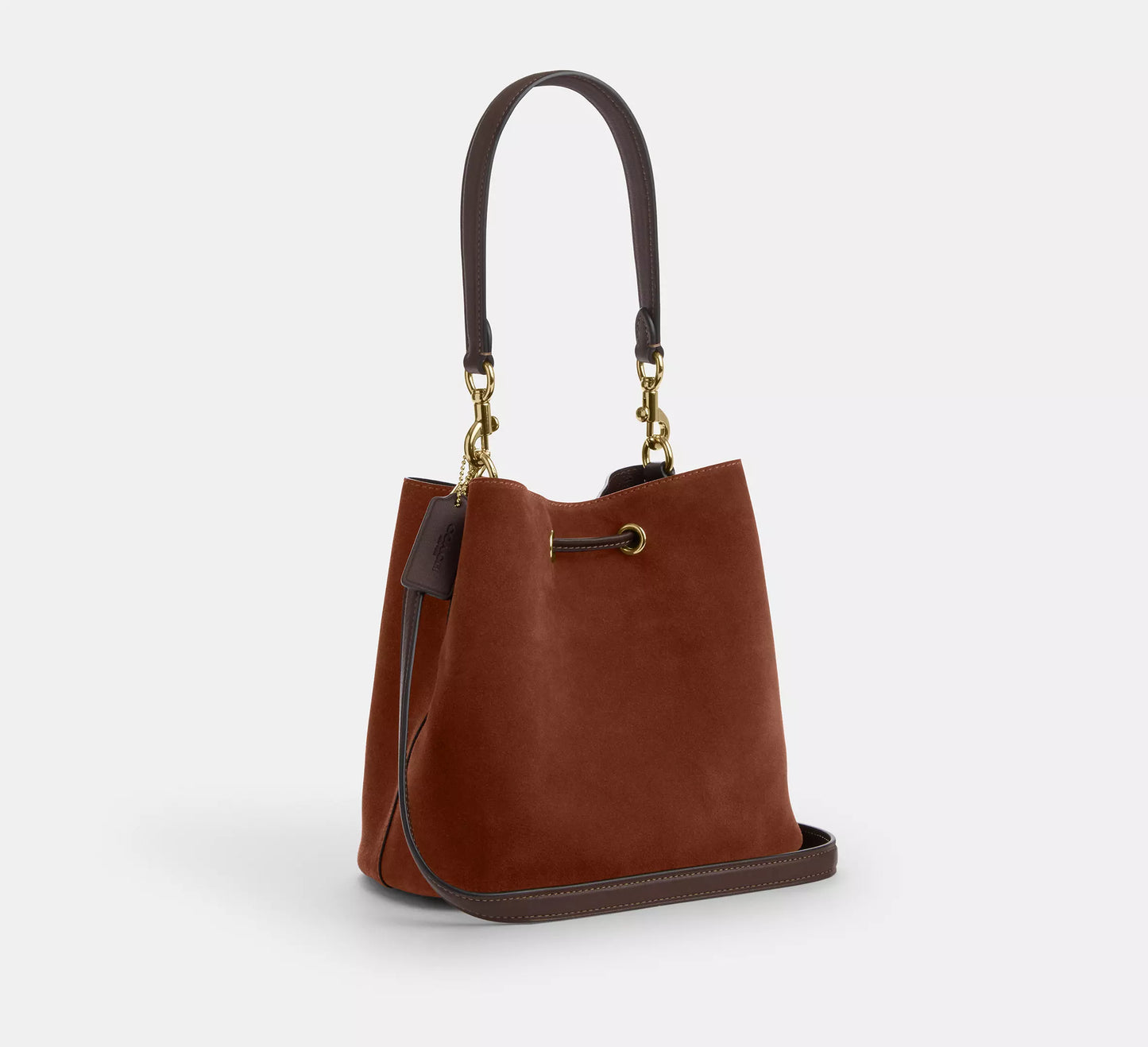 Coach Rowan Bucket Bag in suede