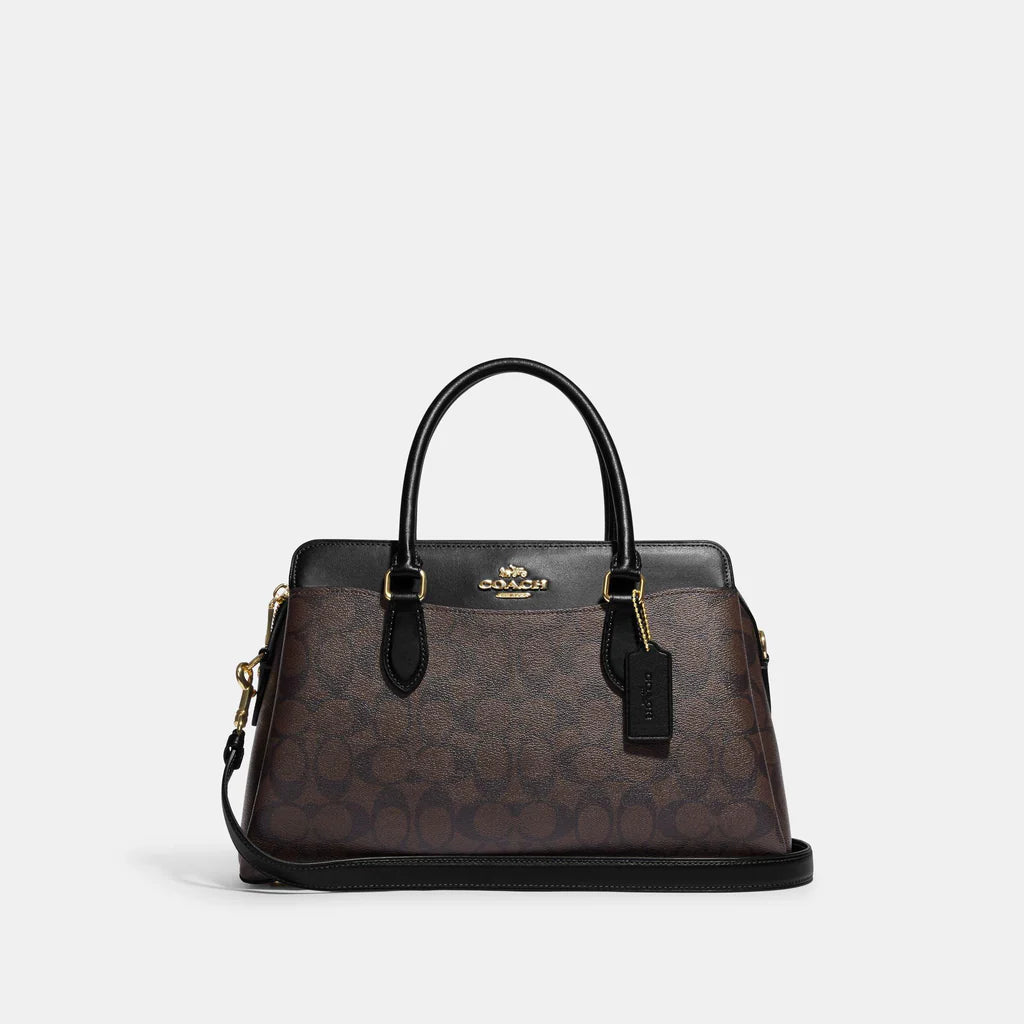 Coach Darcie Carryall In Signature Canvas