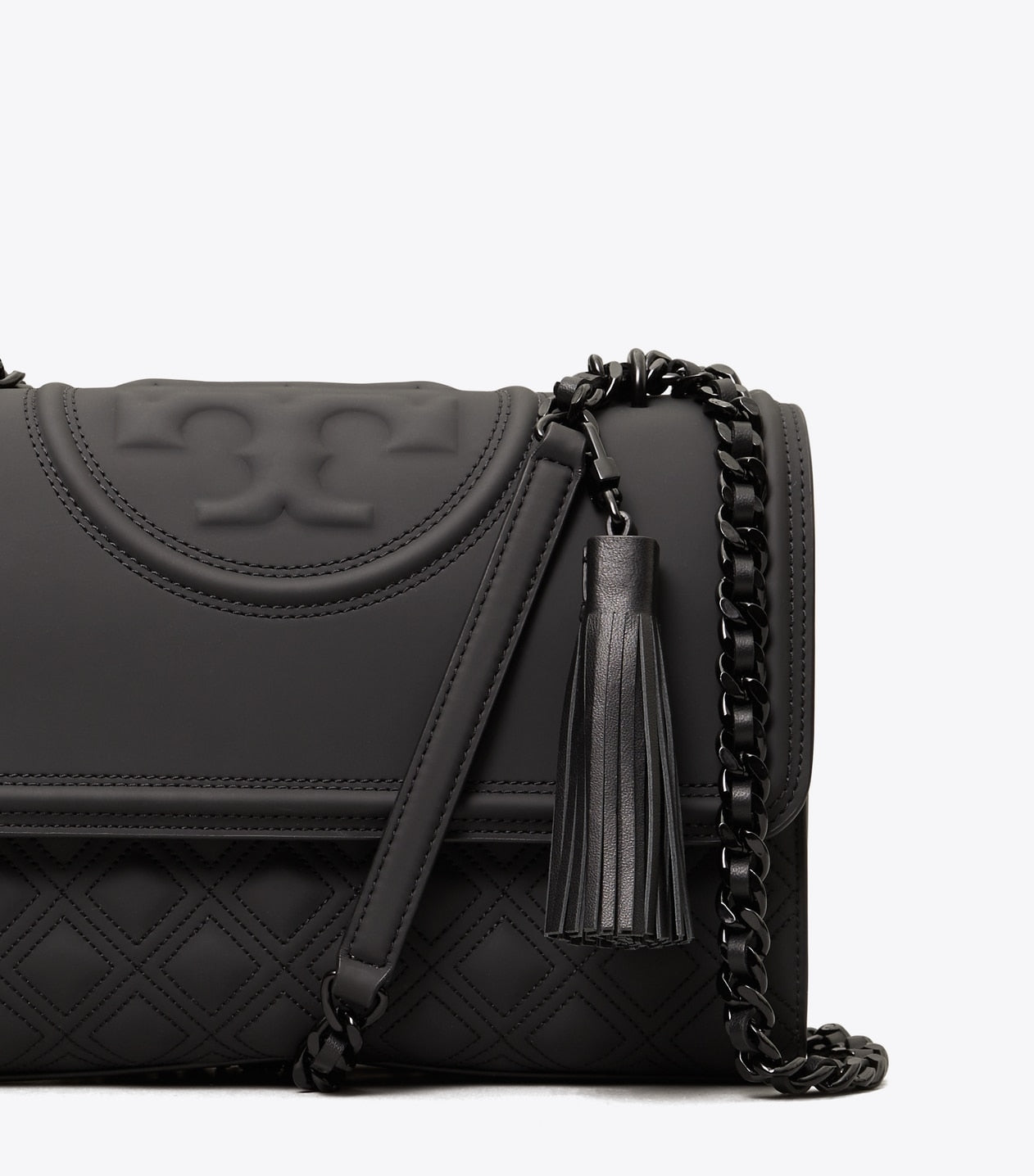FLEMING MATTE CONVERTIBLE SHOULDER BAG TORY BURCH