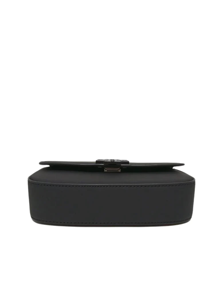 Tory Burch Britten Matte Mini Top Handle Crossbody Black