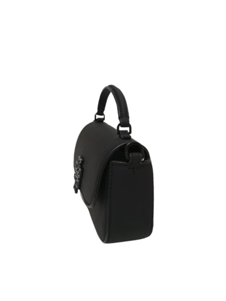 Tory Burch Britten Matte Mini Top Handle Crossbody Black