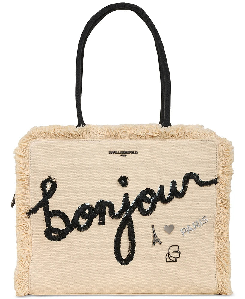 Karl Lagerfeld Paris Margot Faux Tote