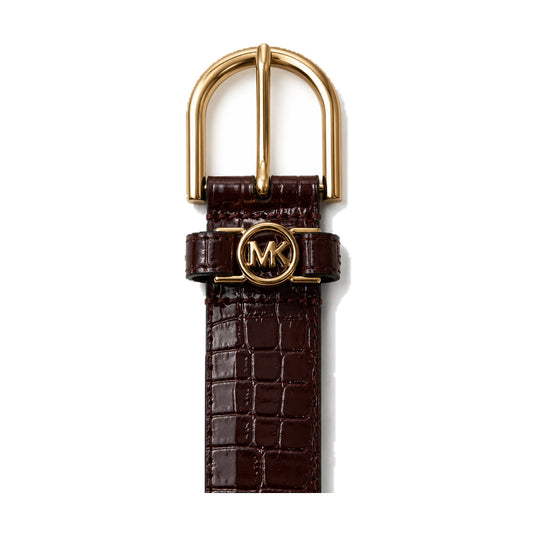 Michael Kors Belt Burgundy