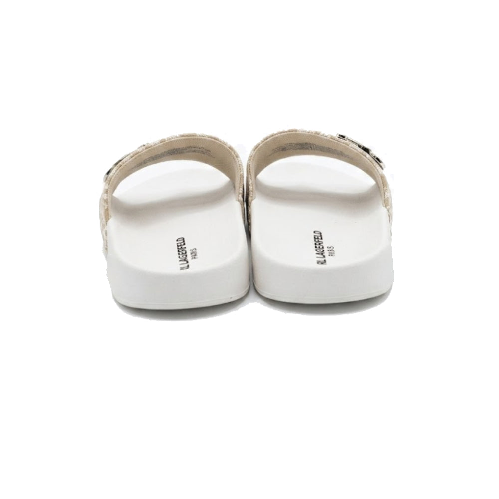 Karl Lagerfeld Slipper Gold Size 9