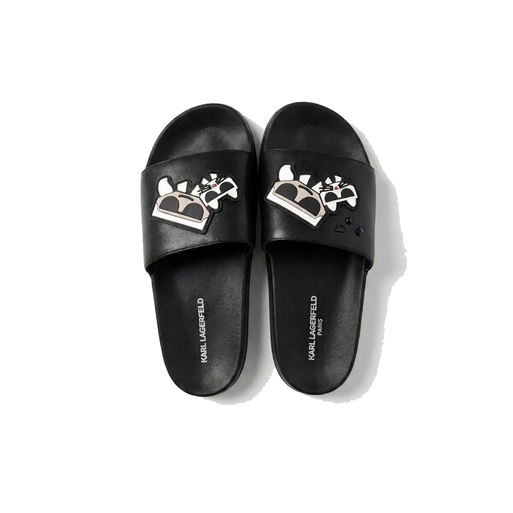Karl Lagerfeld Slipper Black Size 9