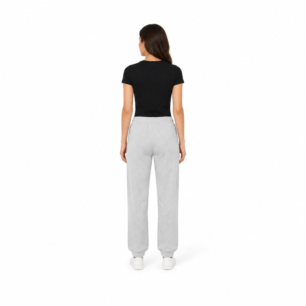DKNY Drawstring Sweatpants in Light Grey Heather