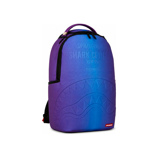 Sprayground Spider Web Backpack In Blue & Purple