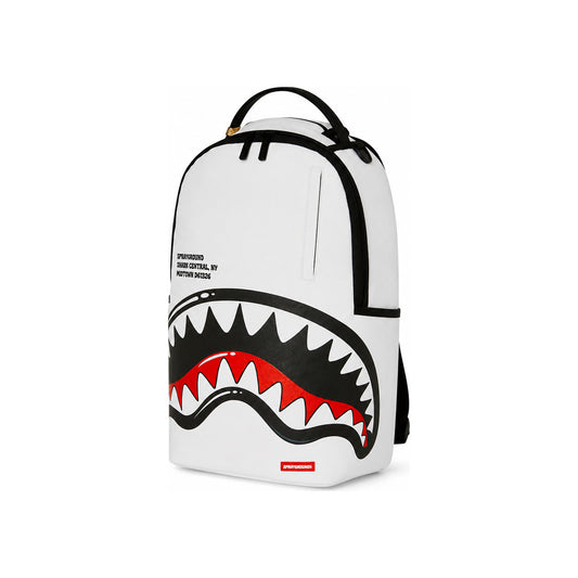 Sprayground Shark Mouth Backpack In White