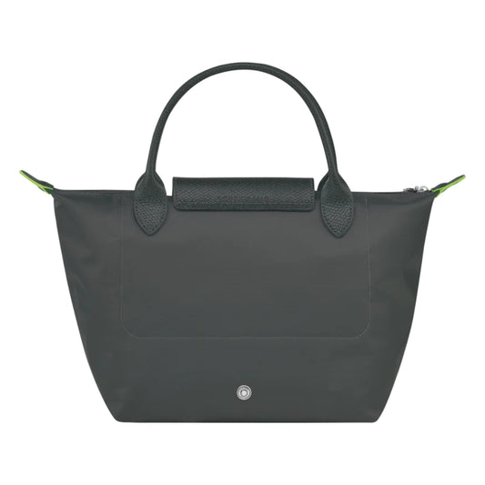 L.o.n.g.c.h.a.m.p Green Line Le Pliage Medium Size in Graphite