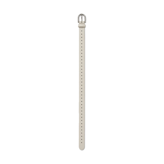 Steve Madden Belt Off White
